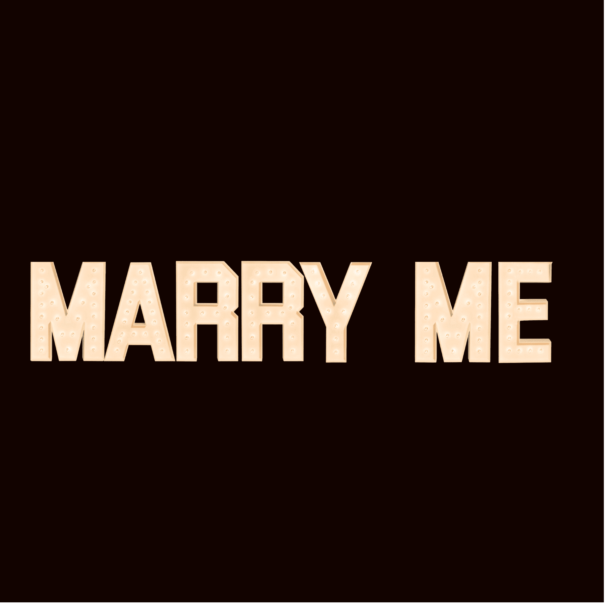 proposal ideas, rentals for proposals, proposal rentals, marry me marquee letters, marry me marquee letter rental
