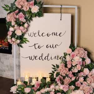 welcome sign rental