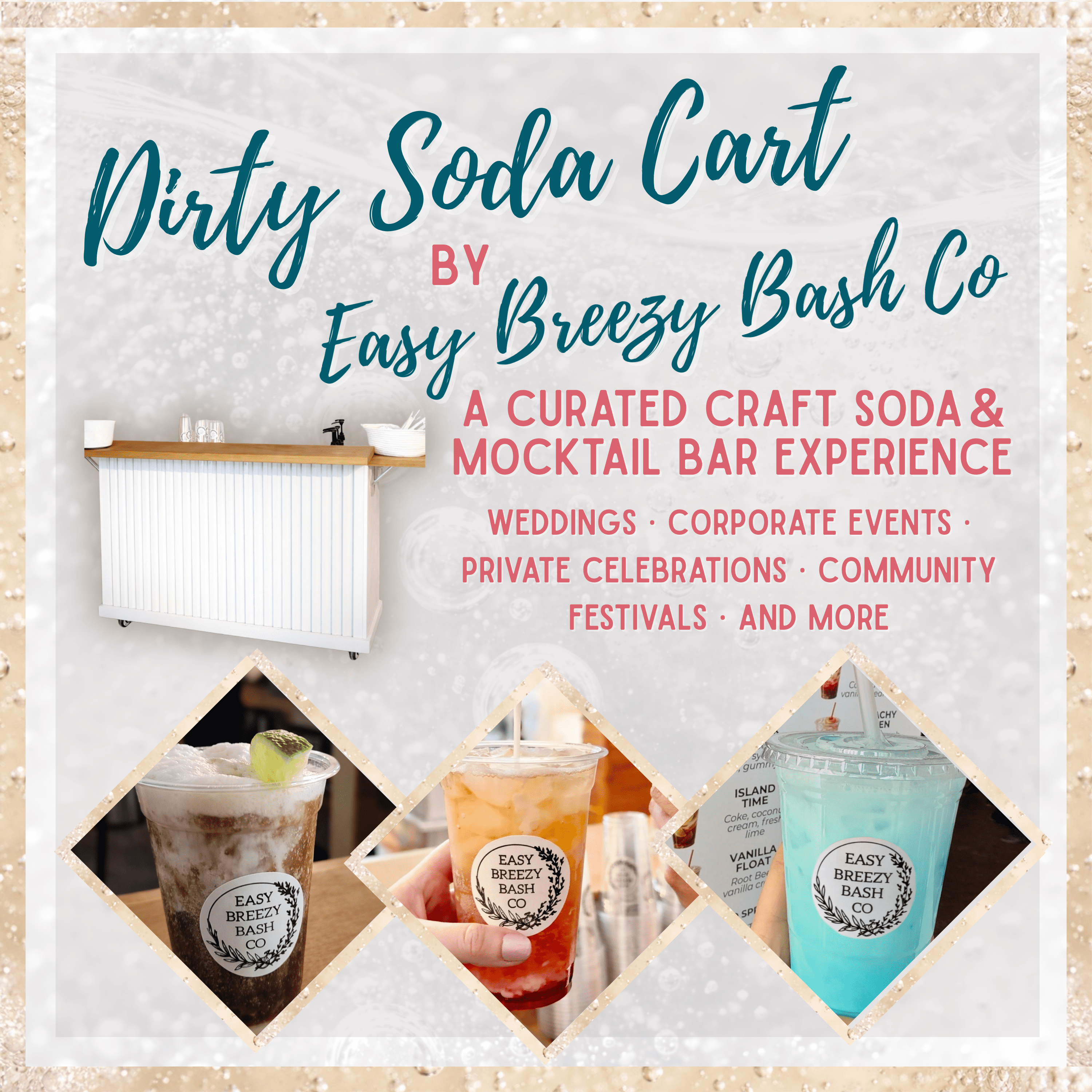 Dirty Soda Cart Rental