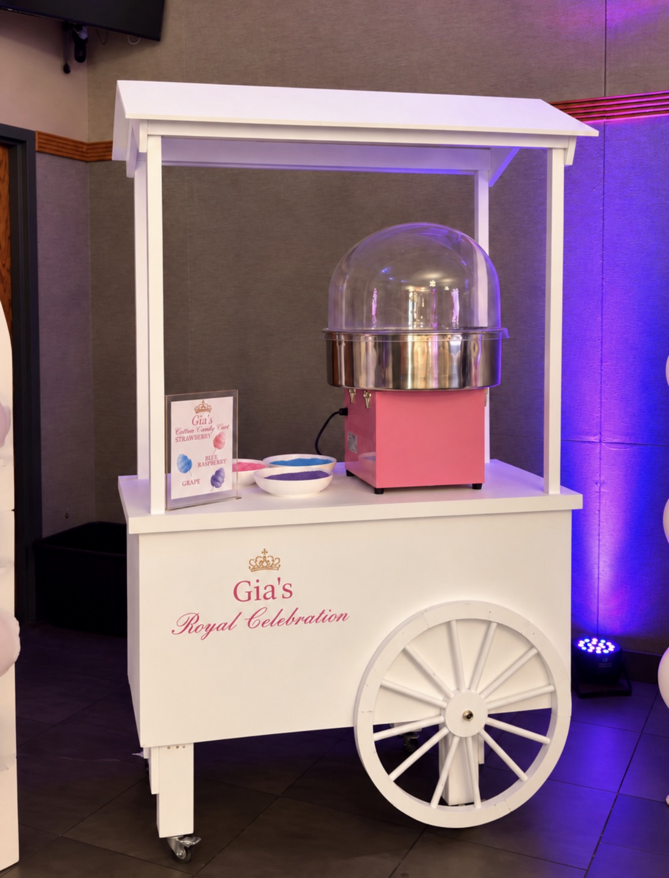 Cotton Candy Cart